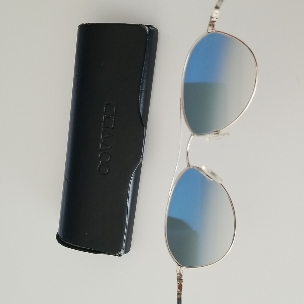 Oliver Peoples Aviator Sunglasses